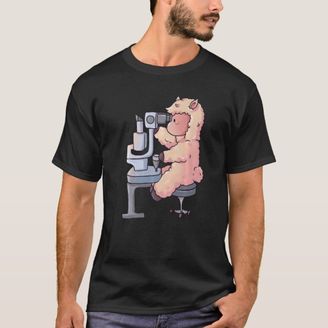 Camiseta Médico Oftalmologista Oculista Oftalmologista Vida (Frente)