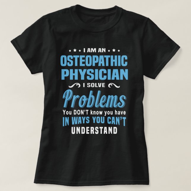 Camiseta Médico Osteopático (Frente do Design)