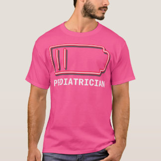 Camiseta Médico Pediátrico com Baixa Bateria Médico Pediátr