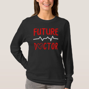 Camiseta Médico Pré-Med Estudante Futuro