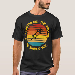Camiseta Médico Pro-Vaccine 2021
