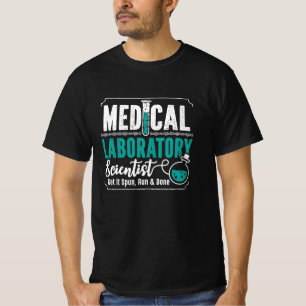 Camiseta Médico-Técnico Laboratório de Cientista Laboratóri