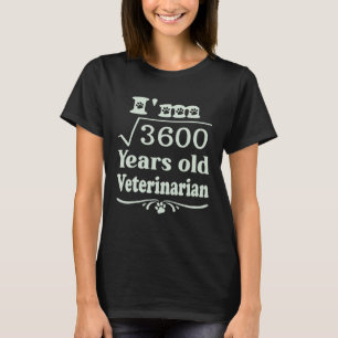Camiseta Médico veterinário aposentado, aposentado, veterin