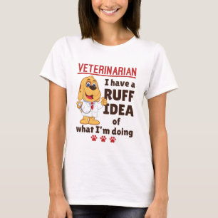 Camiseta Médico Veterinário Bastante Médico Veterinário Dog