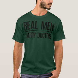 Camiseta Médicos Casados Homens Médicos Marido Camisa-T