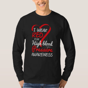 Camiseta Médicos conscientes da pressão arterial elevada ve