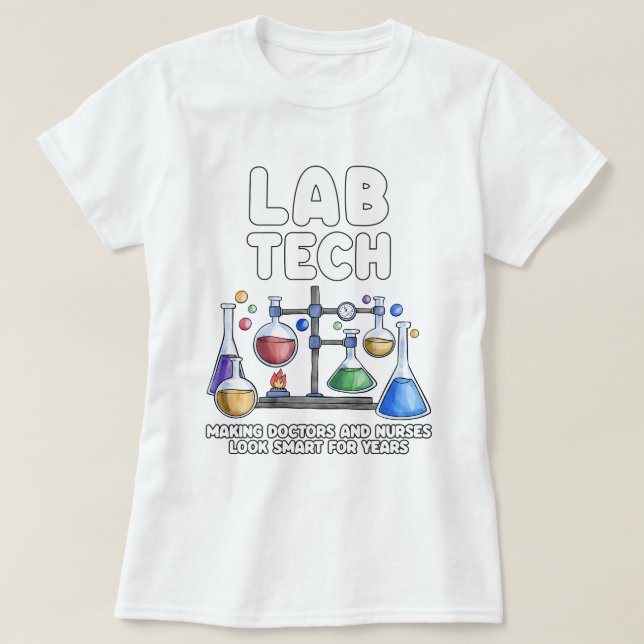 Camiseta Médicos e enfermeiros de Fazeres de tecnologia de  (Frente do Design)