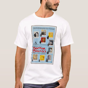 Camiseta Médicos Gráficos Design Zhivagos Roupa Romance Fi