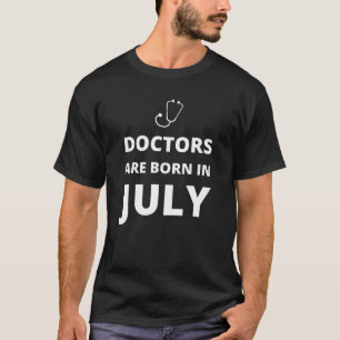 Camiseta Médicos nascem em julho