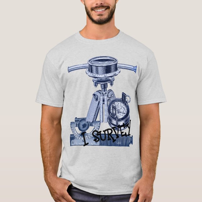 CAMISETA MEDIDA GEOGRÁFICA OU DE INQUÉRITO TERRESTRE (Frente)