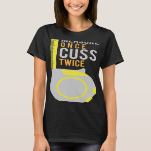 Camiseta Medida Uma Vez Cusp Duas Vezes Trabalhadora De Con