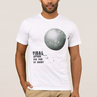 Camiseta Medidas definitivas demasiado poucos a contar