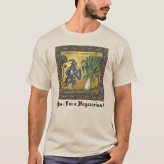 Camiseta Medieval Chaos: The Goat Attacks The Leek