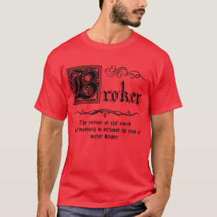 Camiseta Medieval Master Broker