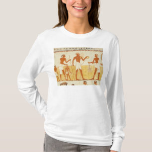 Camiseta Medindo a terra usando a corda
