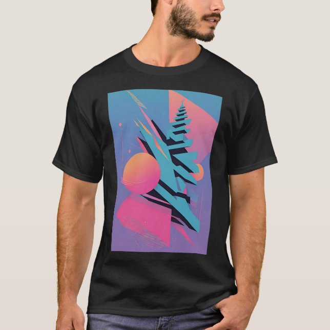 Camiseta Médio do século Design - Ken Gage Art (Frente)
