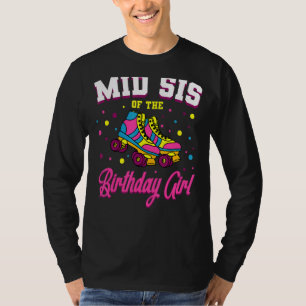 Camiseta Médio É Do Cilindro De Rapariga De Aniversário, Sk