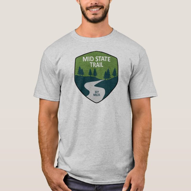 Camiseta Médio State Trail Pensilvânia (Frente)