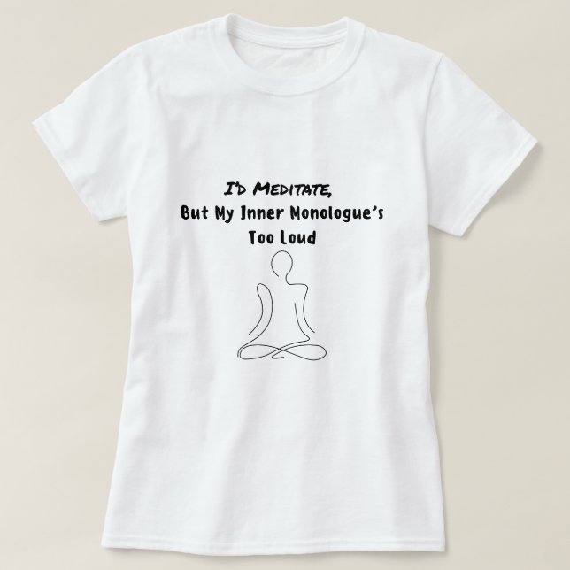 Camiseta Meditação (Frente do Design)
