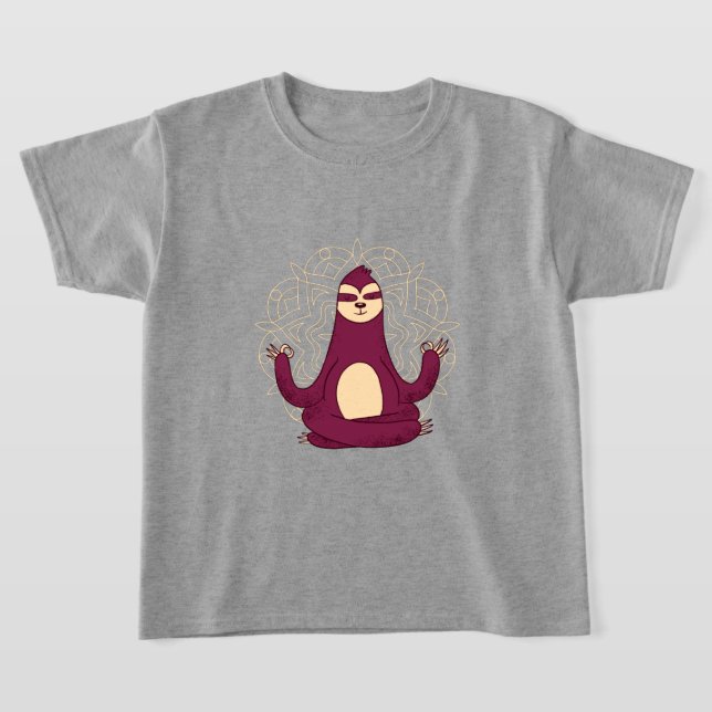 Camiseta Meditação Adorável de Lúth Yoga (Postura )
