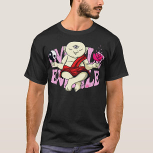 Camiseta Meditação Buda Monk Zen Budista Om