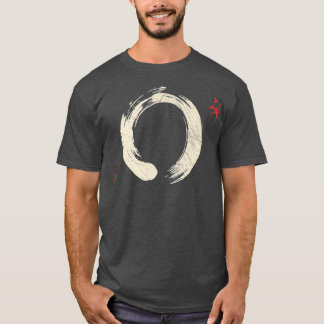Camiseta Meditação budista Yoga Bonsai Zen Enso Círculo