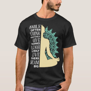Camiseta Meditação Budista Yoga Cita Budismo Zen