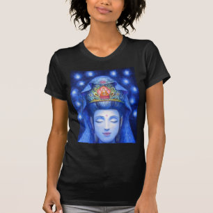 Camiseta Meditação da meia-noite Kuan Yin do zen