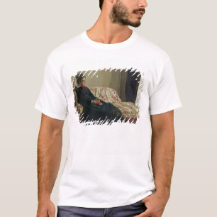 Camiseta Meditação de Claude Monet   ou senhora Monet