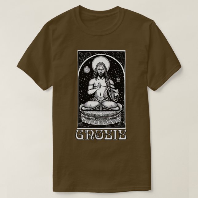 Camiseta Meditação de Cristos Gnosis (Frente do Design)