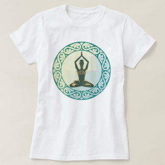 Camiseta Meditação de Dose Sentada Por Exercício Yoga