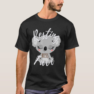 Camiseta Meditação de Ioga do Urso Koala Bear de Besta Desc