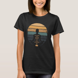 Camiseta Meditação de Ioga Todas as Manhãs São Renascidos B