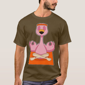 Camiseta Meditação de Malhação Flamingo Yoga