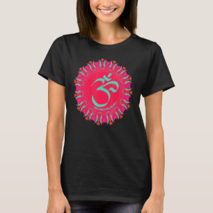 Camiseta Meditação de Mindfulness Om Ohm Mandala Budismo Yo