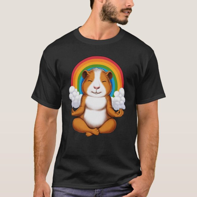 Camiseta Meditação de Porcos Guiné (Frente)