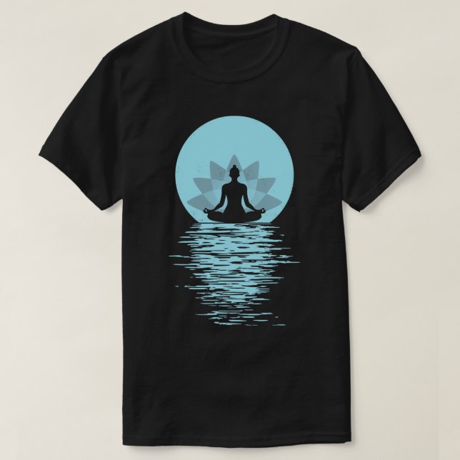 Camiseta Meditação de Saúde Yoga Yogi Yogini Sai das Rapari (Frente do Design)