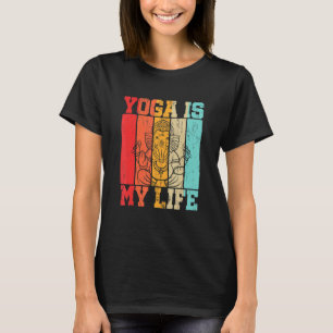 Camiseta Meditação de Yoga do Hinduísmo Ganesha Elefante Ín
