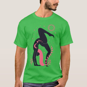 Camiseta Meditação de Yoga Pose Kundalini Namaste Yogi Zen