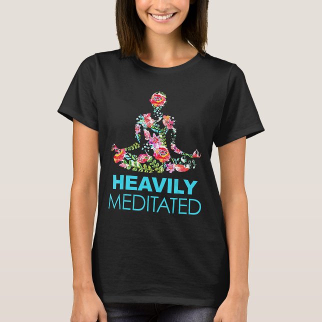 Camiseta Meditação de Yoga T- S com Meditação de Yoga (Frente)