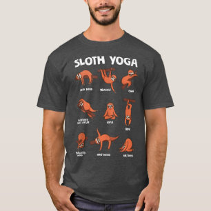 Camiseta Meditação de Yoga Yoga Eercise Stretout Workout Yo