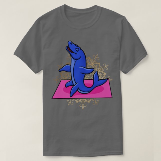 Camiseta Meditação do Mosassauro (Frente do Design)