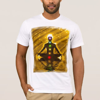 Camiseta Meditação e divulgação dos charkas
