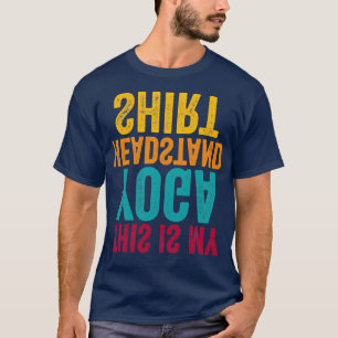 Camiseta Meditação Engraçada Yoga Este É Meu Título De Yoga