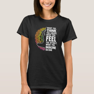 Camiseta Meditação Espiritual Buda Cita Lei De Atração
