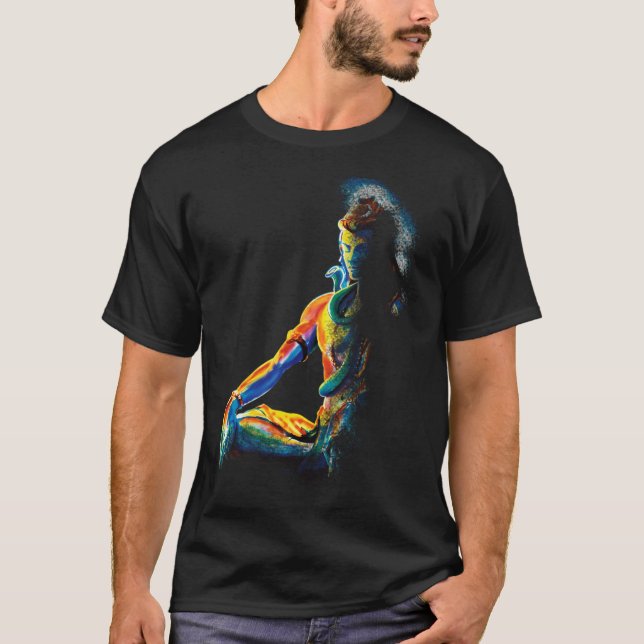 Camiseta Meditação eterna Lord Shiva (Frente)