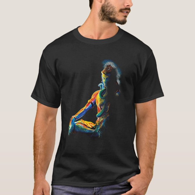 Camiseta Meditação eterna Lord Shiva (Frente)