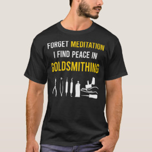 Camiseta Meditação Goldsmithing Goldsmith