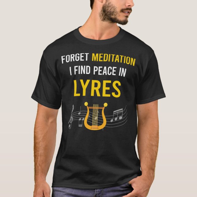 Camiseta Meditação Lyre (Frente)