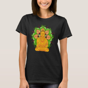 Camiseta Meditação Mandala Zen Budismo Yoga Budista